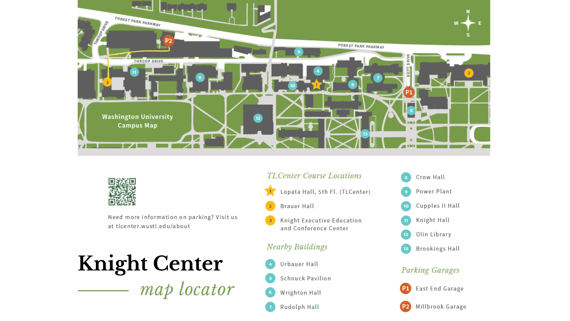 Knight Center Directions