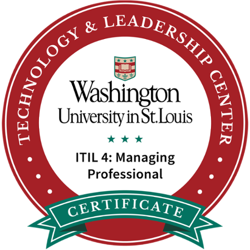 ITIL4 Managing Pro Badge